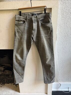 Polo Ralph Lauren - Men's Gray Slim Straight Jeans